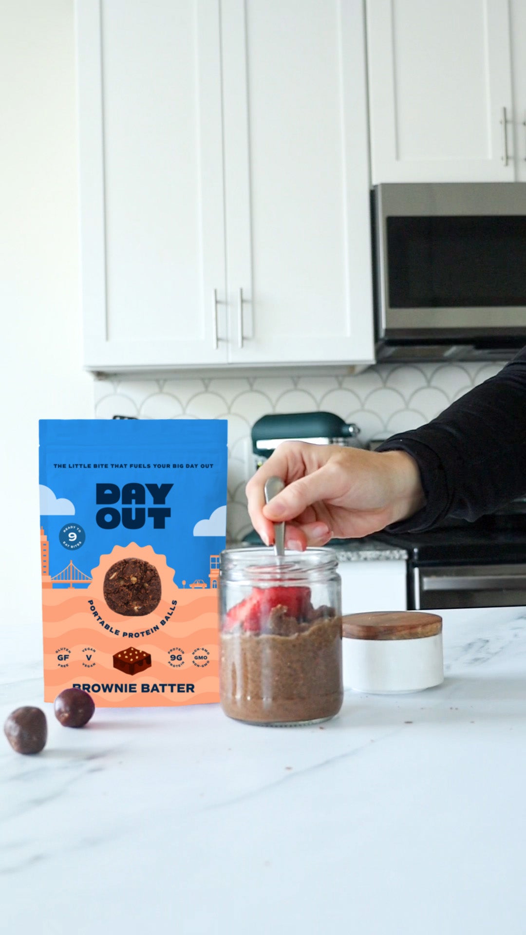 Brownie Batter Chia Seed Pudding