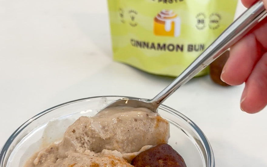 Cinnamon Bun Protein Nice Cream