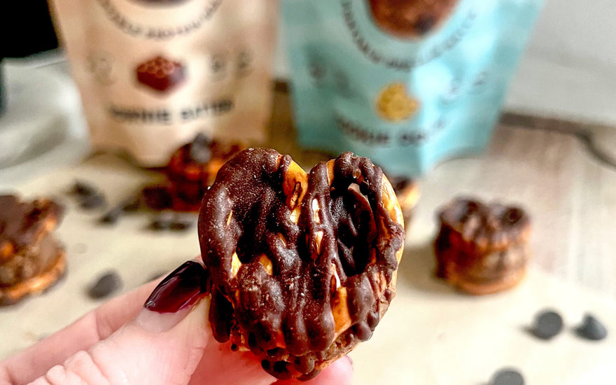 Pretzel Cookie Dough Bites