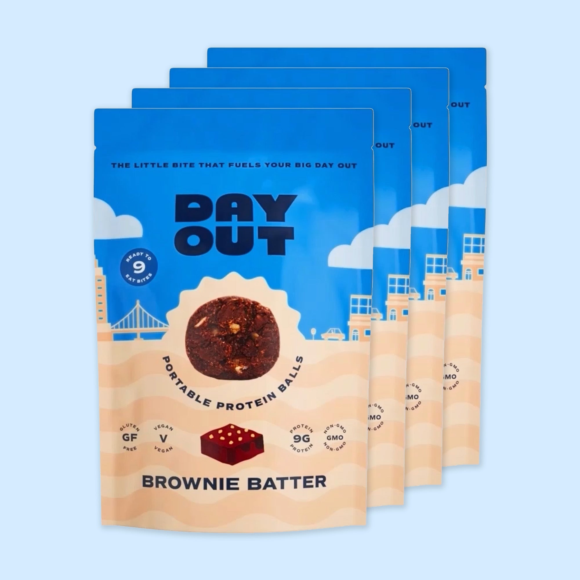 Day Out Brownie Batter 4 Bags